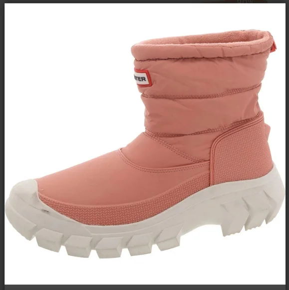 Hunter Pink Winter Boots - Picture 2 of 9